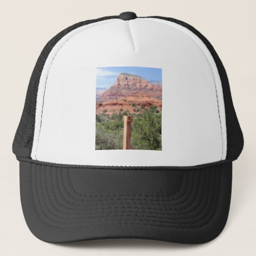 All trails lead to happiness in Sedona Arizona Trucker Hat