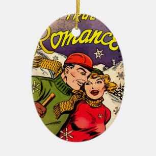 All True Romance #3 - Vintage Comic Book Ceramic Ornament