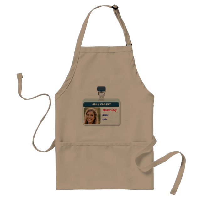 All U Can Eat Adult Apron (Front)