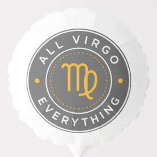 All Virgo Everything Official Logo Balloon