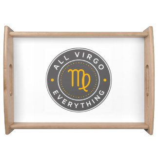 All Virgo Everything Official Logo Serving Tray