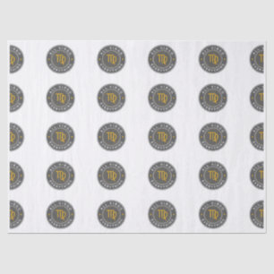 All Virgo Everything Signature Pattern Tissue Paper