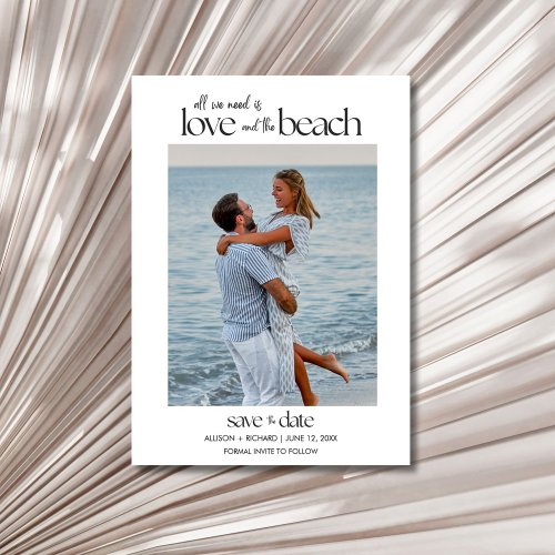All We Need Is Love and the Beach Photo 