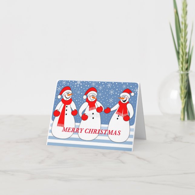 "ALL WE NEED IS SOME MISTLETOE" CARD (Front)