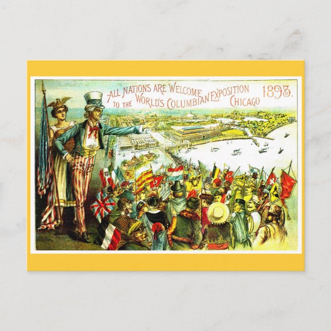 All Welcome - Postcard (Front)