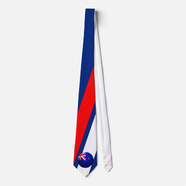 All Whites - New Zealand Football Neck Tie (Front)
