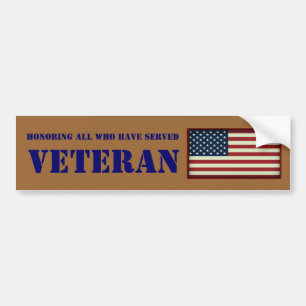 All Who Have Served Veteran Bumper Sticker