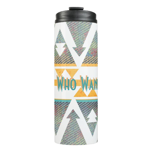 All Who Wander Thermal Tumbler (Front)