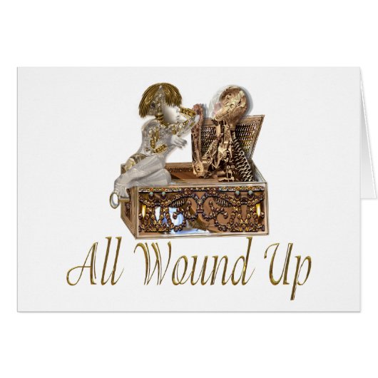 All Wound Up Customizable Cards (Front Horizontal)