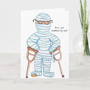 All Wrapped Up Get Well Card