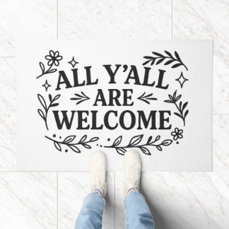 All Y’all Are Welcome Doormat