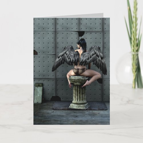 All You Get Gothic Art Greeting Card