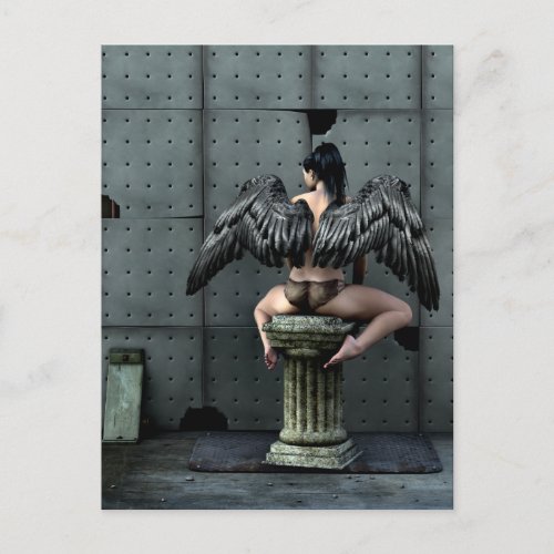 All You Get Gothic Art Postcard