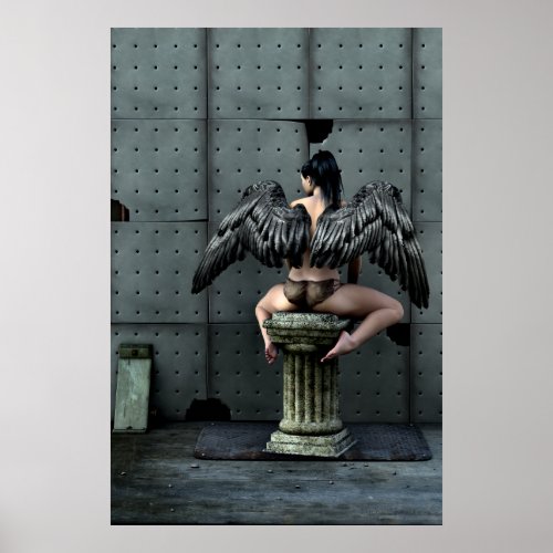 All You Get Gothic Art Poster