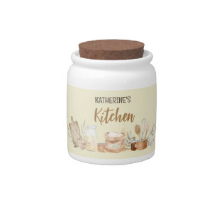 ALL YOU KNEAD IS LOVE BRIDAL SHOWER CANDY JAR