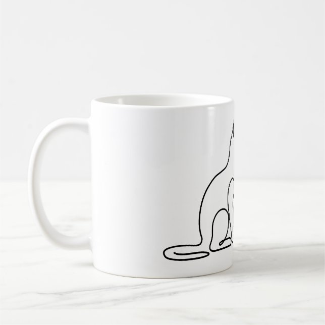 All You Need Is A Cat Cute Cat Lover Coffee Mug (Left)
