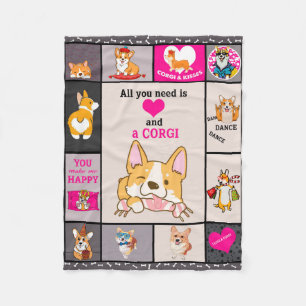 All You Need Is Corgi Blanket