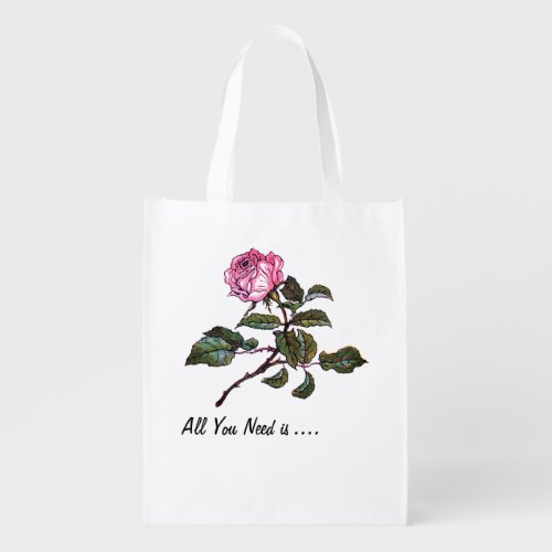 All You Need is Customizable Grocery Bag