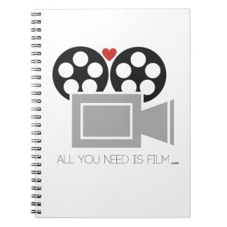 ALL YOU NEED IS FILM .COM NOTEBOOK