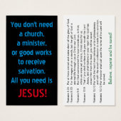 All You Need Is Jesus (Front & Back)