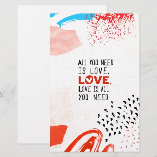 All You Need Is Love (Front/Back)