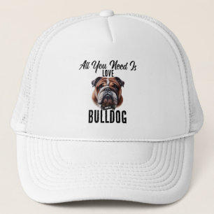 All You Need is Love & a Bulldog Trucker Hat