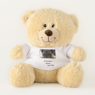 All You Need Is Love & A Pug, Sherman Teddy Bear