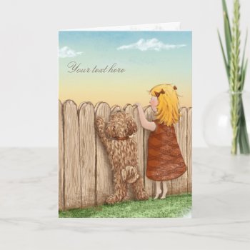 All You Need Is Love... And A Dog Card by LabradoodleLove at Zazzle