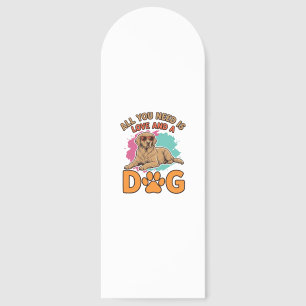 All You Need Is Love and a Dog Vintage Dog Lover D Bookmarks
