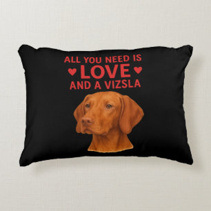 All You Need Is Love and a Vizsla – Accent Pillow