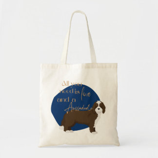 All you need is Love and an Aussiedoodle! Tote Bag