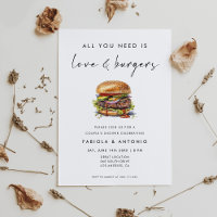 All You Need Is Love and Burgers Couple's Shower