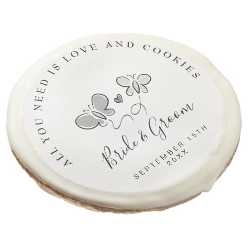 All you need is love and cookies wedding treat