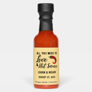 All You Need is Love and Hot Sauce Wedding
