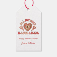 All you need is love and pizza! Groovy Valentine