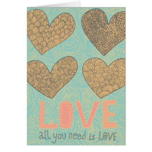 All You Need Is Love Cards (Front)