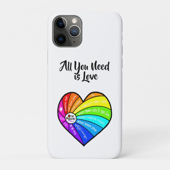 All You Need is Love Case-Mate iPhone Case (Back)