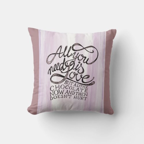 All you need is love  Decorative Pillow