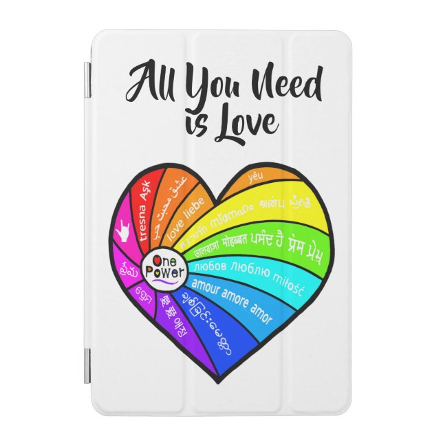 All You Need is Love iPad Mini Cover (Front)