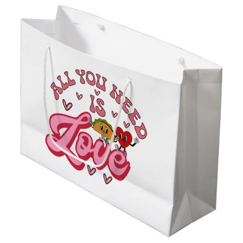All you need is Love Large Gift Bag