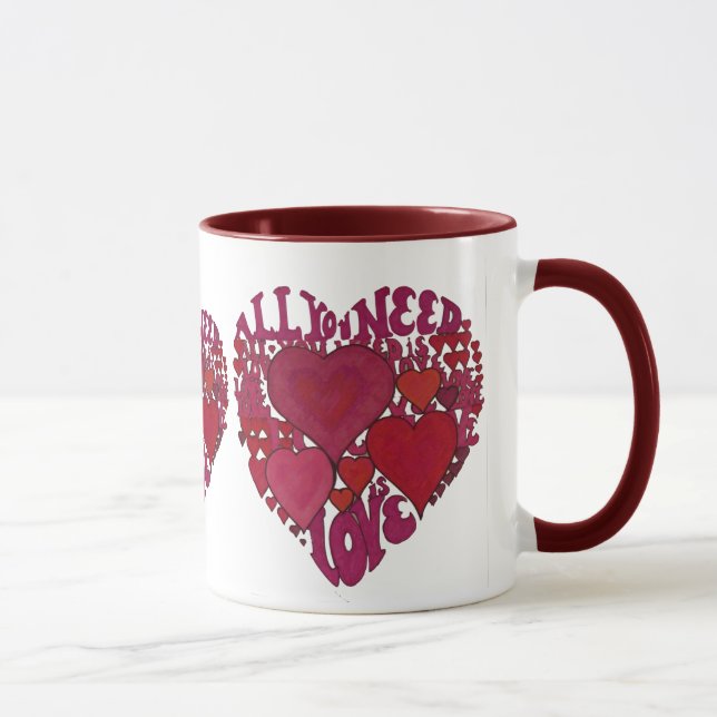 All You Need Is Love Mug (Right)