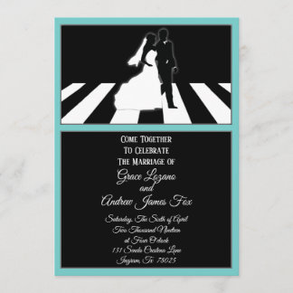 All You Need Is Love Music Wedding Invitation
