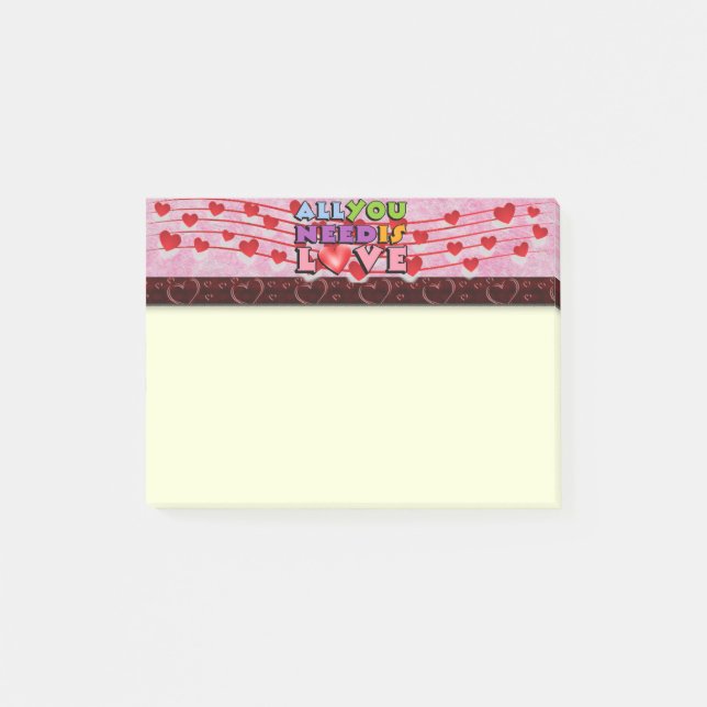 All You Need Is Love Notes (Front)