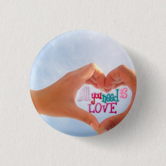 All You Need Is Love Pinback Button