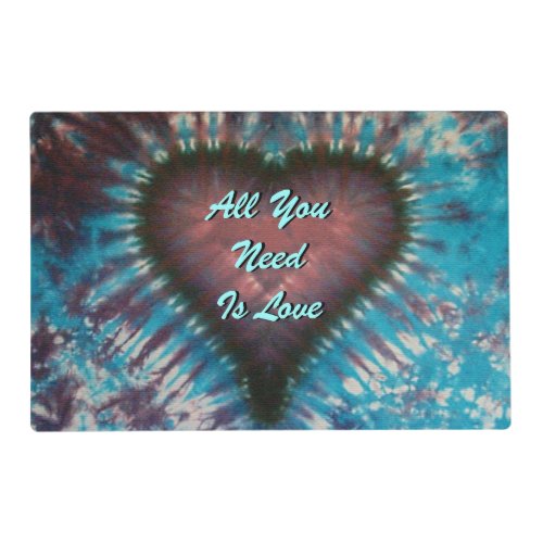 All You Need Is Love Placemat