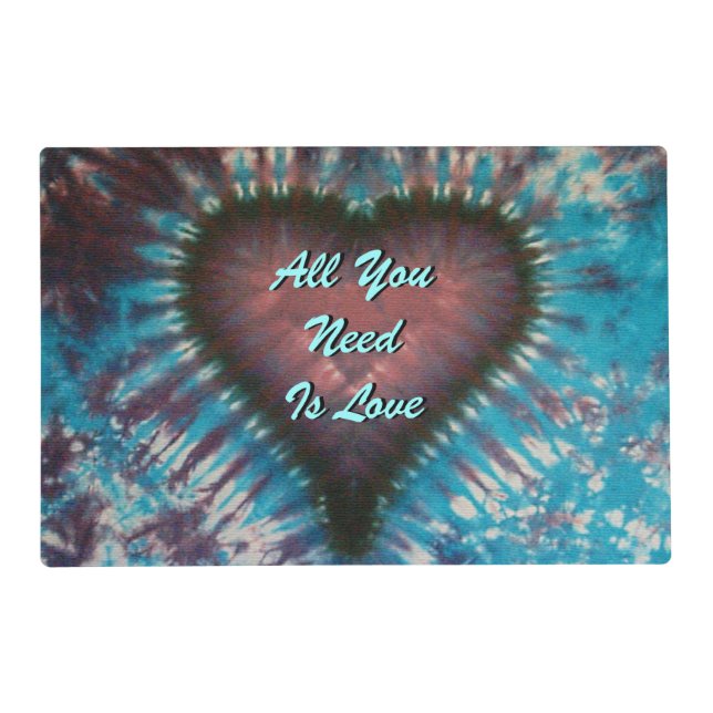 All You Need Is Love Placemat (Front)