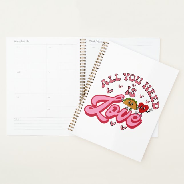 All you need is Love Planner (Display)