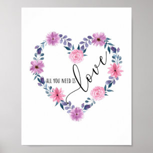 All you need is love poster