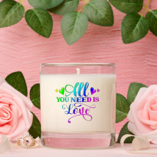 All You Need Is Love Romantic Scented Candle
