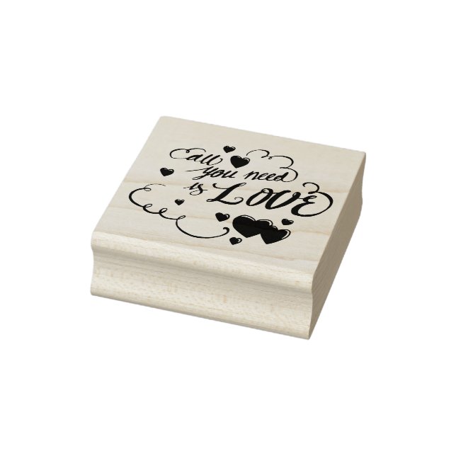 All you need is Love Rubber Stamp (Stamp)
